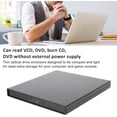 thumbnail image 2 of Optical Drive Enclosure, External Hard Enclosure, Portable Optical Disc Drive Enclosure, For Laptop Dvd/combo/dvd Disc, 2 of 5