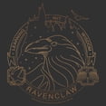 thumbnail image 2 of Mens Harry Potter Ravenclaw House Emblem Lightweight Hoodie, 2 of 4