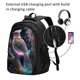 thumbnail image 2 of Balery Bird 3 Mochila con carga USB para hombre y mujer - Mochila impermeable y antirrobo para laptop con puerto USB para viajes, trabajo, 2 of 7