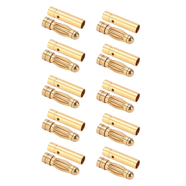 Enchufe tipo banana NikouMX Adaptador de enchufe tipo banana macho 3 mm