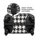 thumbnail image 2 of Balery Houndstooth Black And White Funda de equipaje, fundas para maletas, elástica, lavable, protector de maletas, compatible con maletas de 18 a 32 pulgadas-Large, 2 of 7