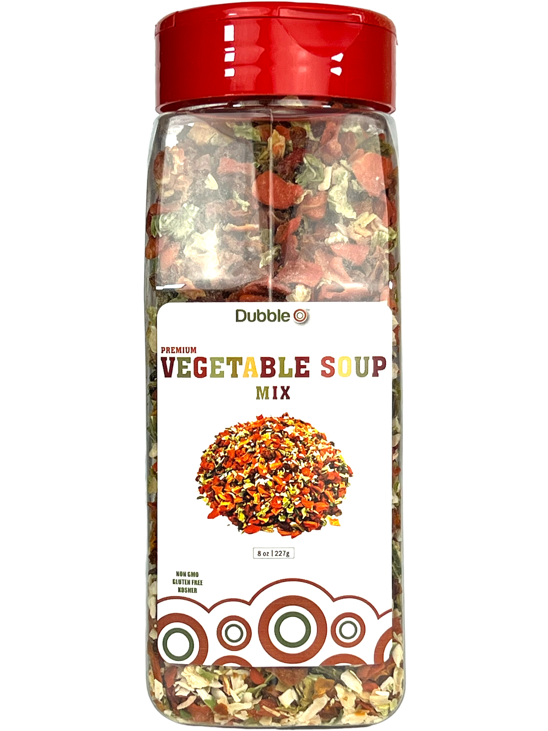 Premium Dried Vegetable Mix (Veggies Only) 8 oz. Dehydrated Mixed