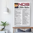 thumbnail image 4 of NCIS Movie Posters TV Drama Poster Gibbs Rules Cool Posters for Guys,Girls Bedroom Dorm Decor Wall Art Paintings Canvas Wall Decor Home Decor Living Room Decor Aesthetic, 4 of 7