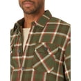 thumbnail image 3 of Wrangler Men's Heavyweight Sherpa-Lined Shirt Jacket, 3 of 4