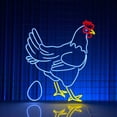 thumbnail image 5 of Handmadetneonsign Chicken Laying Egg Neon Sign, Chicken Wall Art Decor, Rooster Neon Sign, Farmer Wall Decor, 5 of 5