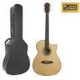 thumbnail image 1 of Oscar Schmidt Auditorium Florentine Acoustic Electric Guitar, Natural, w/Case OACEFN CASE, 1 of 10