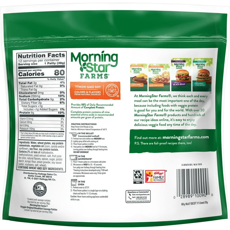 Morning star sausage deals