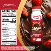 Premier Protein Indulgence Shake, Chocolate Covered Strawberry, 30g Protein, 11.5 Fl Oz, 12 Ct