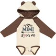 thumbnail image 3 of Inktastic Mimi Grandma Loves Me Girls Long Sleeve Baby Bodysuit, 3 of 5