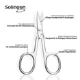 thumbnail image 2 of Scissors marQus Cuticle Manicure Curved Blade Nail Brown, 2 of 9