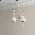 thumbnail image 5 of un Mobile Gris Bb Carillons Oliens Avec Feutre Boule Nuage Toiles Mobile Chambre Bb En Bois Au Crochet Mobile Bb Garon Fille Lit Carillon Pendenti, 5 of 5