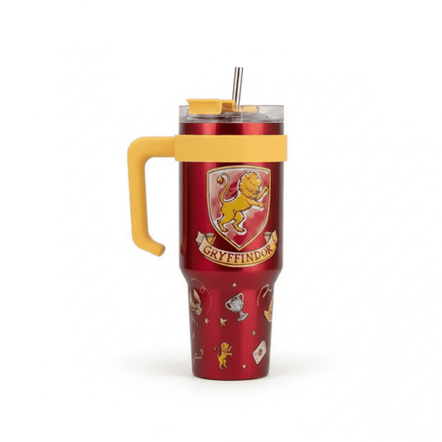 Termo Acero Inox Doble Pared 1.2 L Gryffindor Rojo