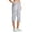Light Gray #005, variant on Women's Cargo Capri Pants 6 Pockets Lightweight Quick Dry Water Resistant Hiking Travel Pants for Outdoor Casual Light Gray M