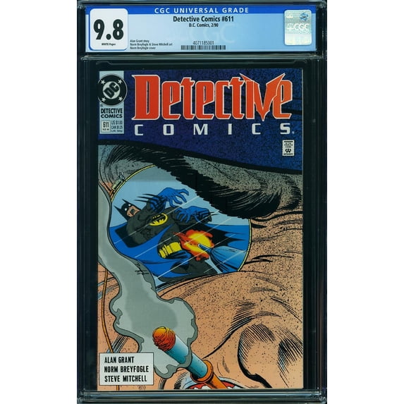 Detective Comics #611 - CGC 9.8 Comic Book