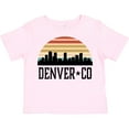 thumbnail image 3 of Inktastic Denver Colorado Skyline Vintage Boys or Girls Toddler T-Shirt, 3 of 5