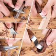 thumbnail image 1 of 10 Uds herramientas de talla de madera de acero al carbono conjunto de herramientas de talla de madera con cuchillo de gancho cuchillo de talla profesional grabado de madera para, 1 of 2