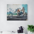 thumbnail image 3 of David Mann Motorcycle Art Gnghost Rider Prints Poster (35) Wall Art Picture Painting Poster Canvas Print Posters Artworks Bedroom Living Room Decor 16x20inch(40x50cm), 3 of 6