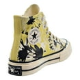 thumbnail image 3 of Converse Chuck 70 Hi "Hybrid Floral" Women's Shoes Saturn Gold-Black-Egret 571581c, 3 of 6