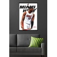 thumbnail image 5 of NBA Miami Heat - Bam Adebayo Feature Series 25 Wall Poster with Magnetic Frame, 22.375" x 34", 5 of 5