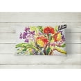 thumbnail image 2 of Carolines Treasures 6042PW1216 Flower Decorative Canvas Fabric Pillow 12H x16W multicolor, 2 of 3