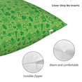 thumbnail image 3 of Pofeuu St Patrick's Day Print Double-sided plush pillowcase Square Throw Pillow Covers Pillows Cover for Living Room Bedroom Sofa Couch Cushion Cover（No pillow core）-16"x16", 3 of 7