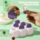 thumbnail image 4 of Moldes Pequeños para Paletas de Fácil Desmolde. Ideales para Hacer Paletas de Hielo Caseras En Verano. Incluyen Borde para Paletas de Hielo Caseras, Hielera y Molde de Plástico para Helados., 4 of 5