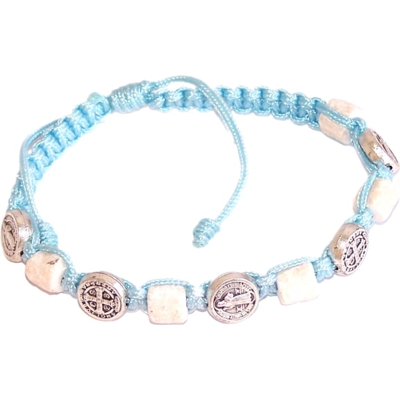 MEDJUGORJE - Chaplet - Bracelet from Apparation hill stones.