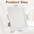 thumbnail image 2 of Uxcell 9x11.2 Picture Frame Wall Mounting and Tabletop Display, White , 1Pcs, 2 of 7