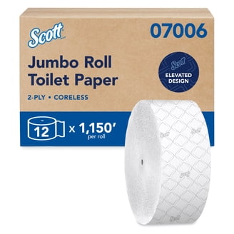 Boardwalk, Toilet Paper, Jumbo Roll, Septic Safe, 3.2 in. x 525 ft