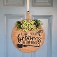 thumbnail image 4 of OVINYER Themed 3D Pumpkin Leaf Door Sign Wall Decor Rustic Farmhouse Style Decals, 4 of 5