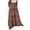 Red, variant on Qiopertar Women's Summer Boho Maxi Skirt A-Line Flowy Ruffle Tiered Elastic High Waist Beach Long Skirts With Pockets Casual Vacation Midi Skirt, Green XXL