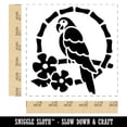 thumbnail image 2 of Tiki Bird Parrot Self-Inking Rubber Stamp Ink Stamper - Red Ink - Large 1-1/2 Inch, 2 of 7