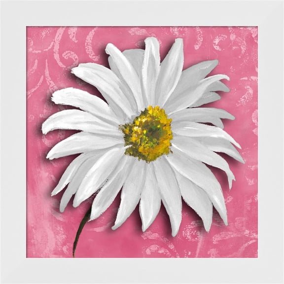 Great Art Now Blooming Daisy III by Patricia Pinto, Framed Wall Art, 14W x 14H