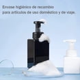 thumbnail image 4 of Dispensador de Jabon 4 Paquetes, Dispensador de Jabon Baño, Dispensador de Shampoo para Regadera Plástico, Dispensador de Shampoo y Acondicionador Recargable (Marrón), 4 of 4
