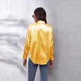 thumbnail image 6 of Fashion Blouse Shirt for Women New Arrival Imitation Silk and Satin Long Sleeve Top Casual Clothing, 6 of 6