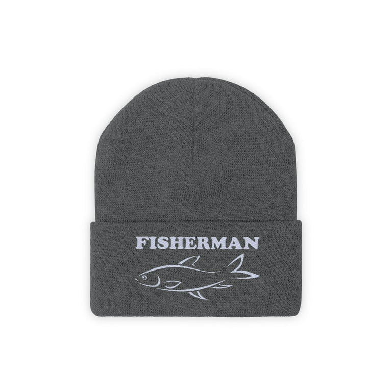 Fisherman Beanie Hats for Boys Men Winter Hats for Men Fishing