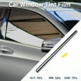 thumbnail image 3 of Unique Bargains Nano Ceramic Car Window Tint Film VLT 70% IRR 50% UVR 75% Gray 20ft x 24inch Privacy Film 2mil PET 1 Pc, 3 of 8