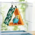 thumbnail image 2 of Pet Champion Cozy Fleece Bungalow for Small to Medium Birds, Floral Pattern 1Ct, 2 of 8