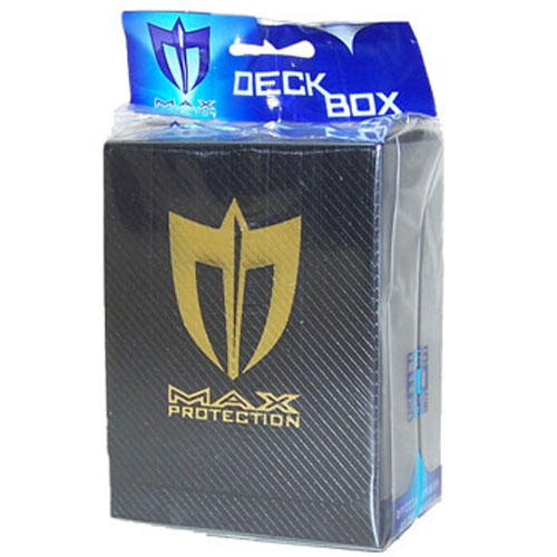 Trading Card Supplies Max Protection Deck Armor Box BLACK