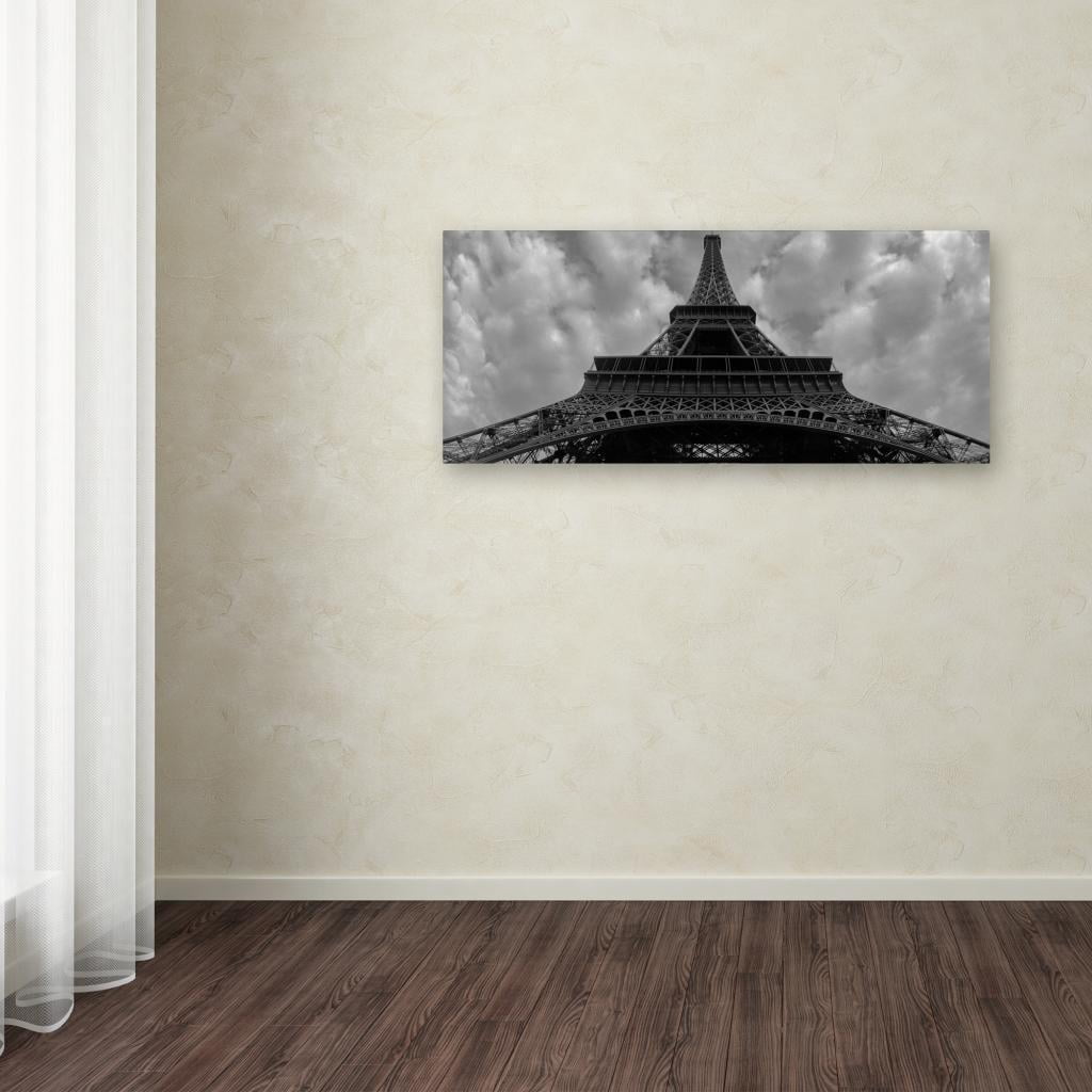 Moises Levy 'Eiffel Panoramica' Canvas Art