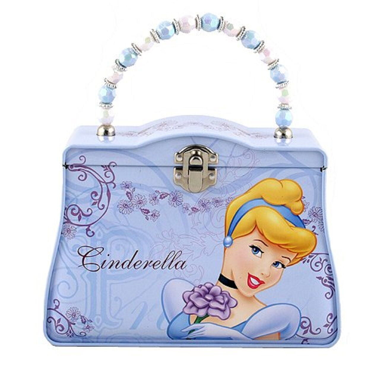 Beautiful Princess Cinderella 100% Canvas Cotton Blue Tote Bag Clearance 