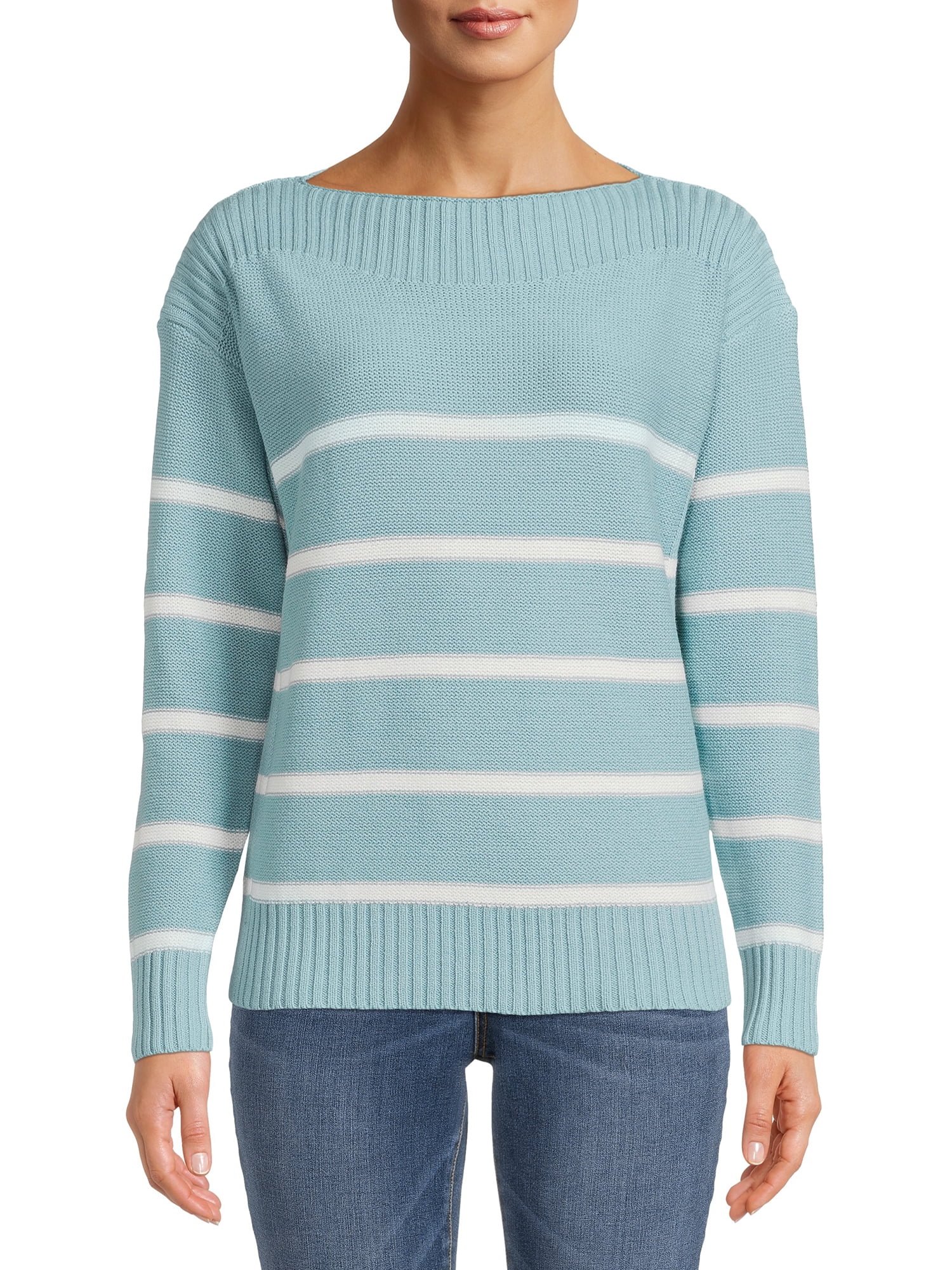 Boat Neck Sweater - Walmart 
