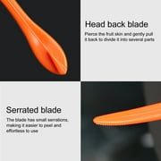 Orange Peeler tools,Plastic Orange Peeler,Citrus Remover Easy Open,Citrus Peeler,Lemon Peeler,Citrus Peel Cutter,Vegetable Slicer,Fruit Tools,Kitchen Gadgets (Orange 1 Pack)