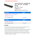 thumbnail image 2 of Accessory Drive Belt - Compatible with 1971 - 1972, 1981 - 1982 Cadillac Eldorado, 2 of 2