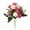 Hot Pink, variant on Artificial Hydrangea Flowers Silk Bouquet Faux Hydrangea Floral with Stem Mixed Bush Flowers for Home Wedding Party Vase Spring Outdoor Garden Patio Table Centerpieces Decoration