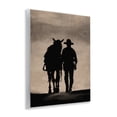thumbnail image 4 of Stupell Industries Best Friends Horse & Cowboy People Painting Unframed Art Print Wall Art, 11 x 14, 4 of 8