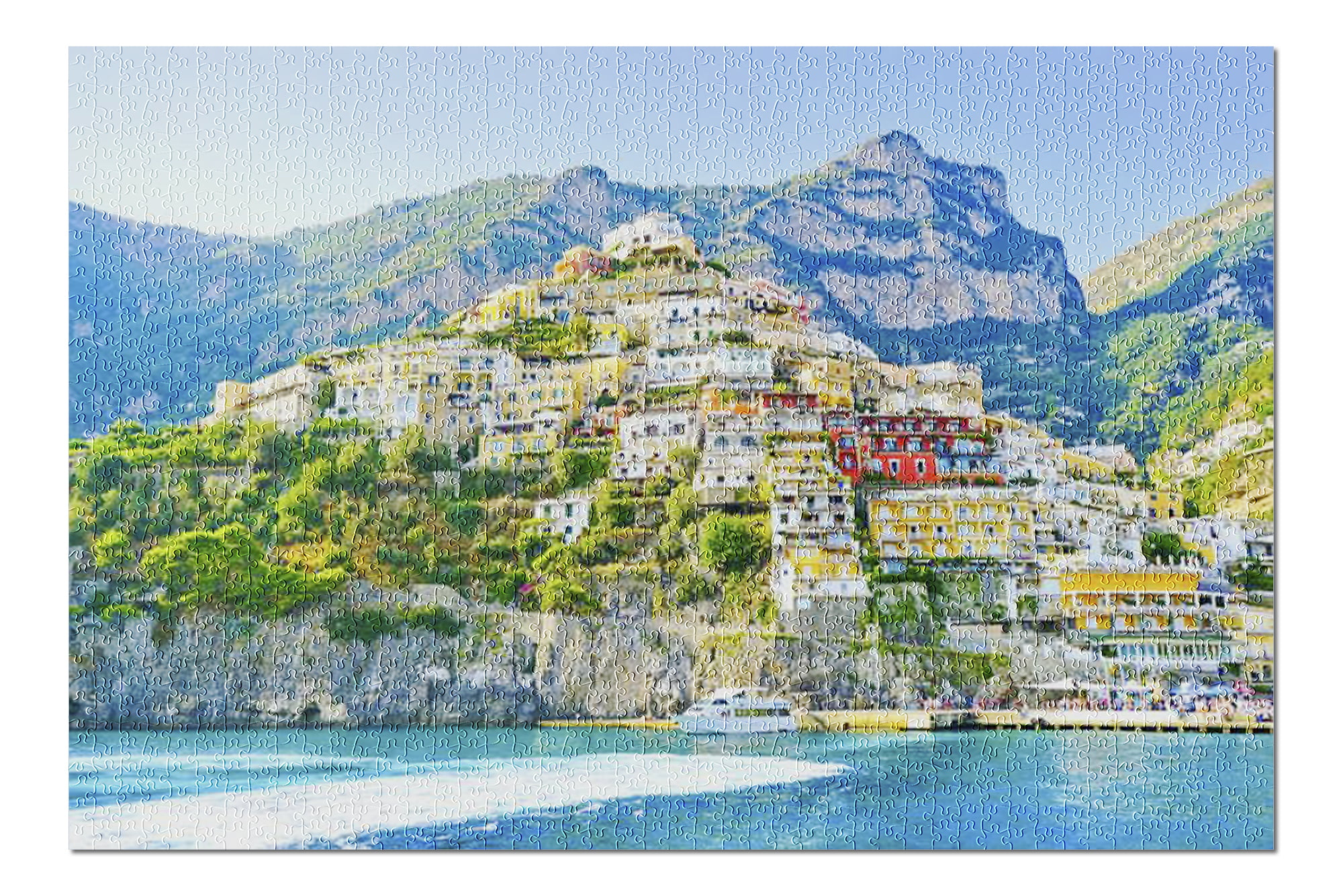 Toys & Games Positano Amalfi 500 Piece Coast Jigsaw Puzzle Brand New 