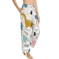 thumbnail image 2 of Daiia Cute Dinosaurs Women's Sleep Pant with Pockets and Drawstring,Pajama Pants-Large, 2 of 9