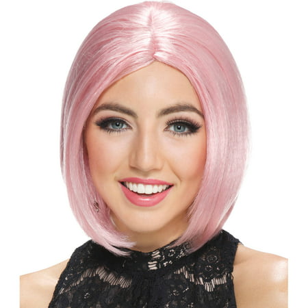 Frosted Midi Bob Wig Adult Halloween Accessory