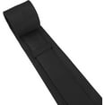 thumbnail image 3 of LAICAIW Men's Ties Solid Pure Color Plain Formal Black Ties For Men, 3 of 5